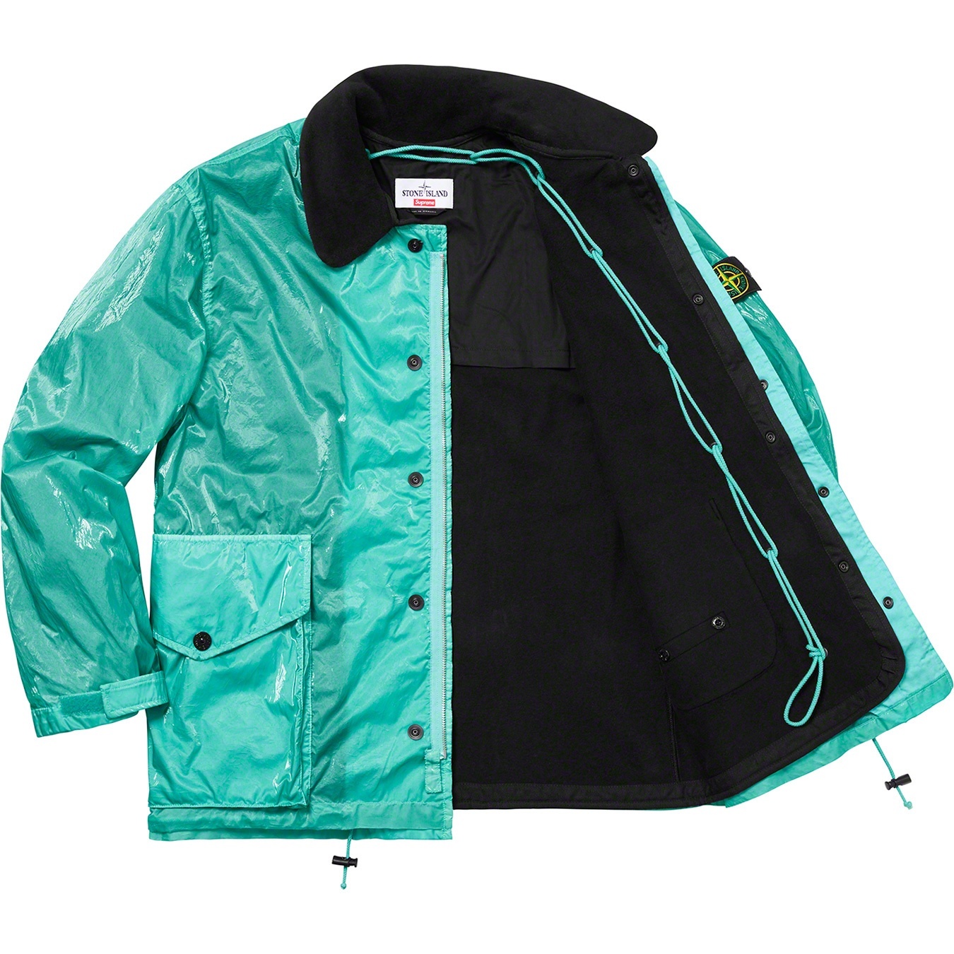 Supreme®/Stone Island® New Silk Light Jacket view 9